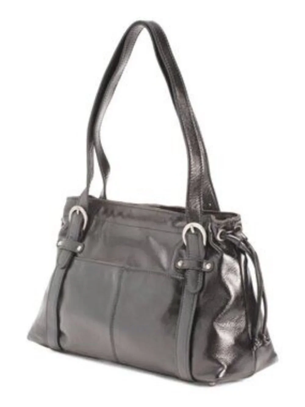 PATRICIA NASH Leather Catalina Large Satchel With Suede Lining